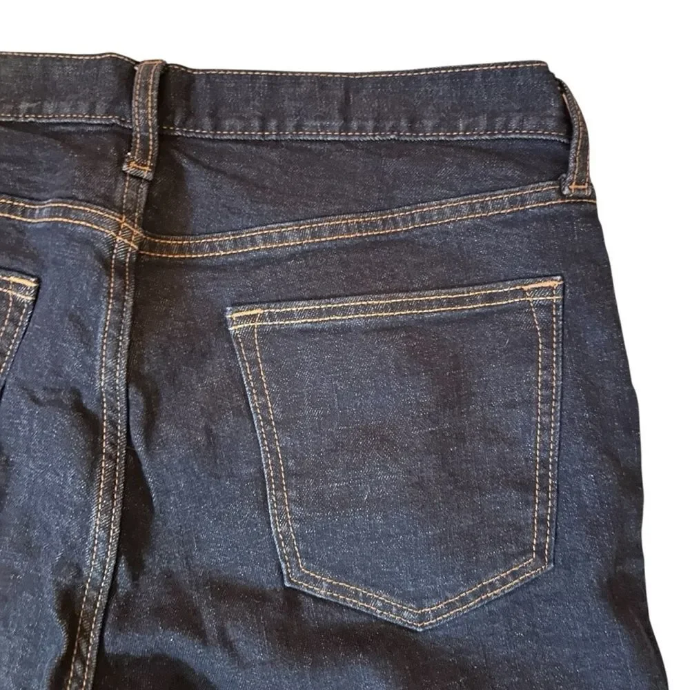 OLD NAVY SLIM Built-In Flex Jeans Dark Blue Wash 34x30